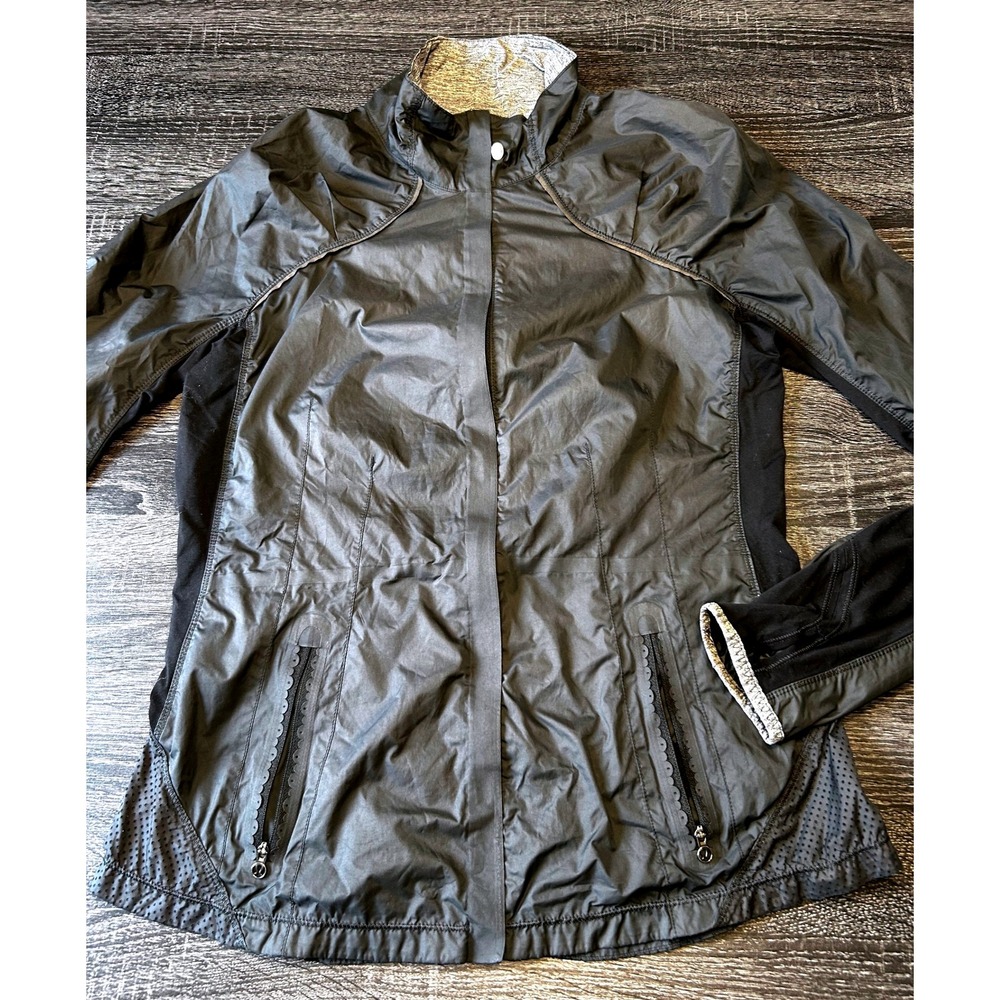Lululemon Define Jacket Womens‎ 8 Black Full Zip Running Athleisure Quiet Luxury